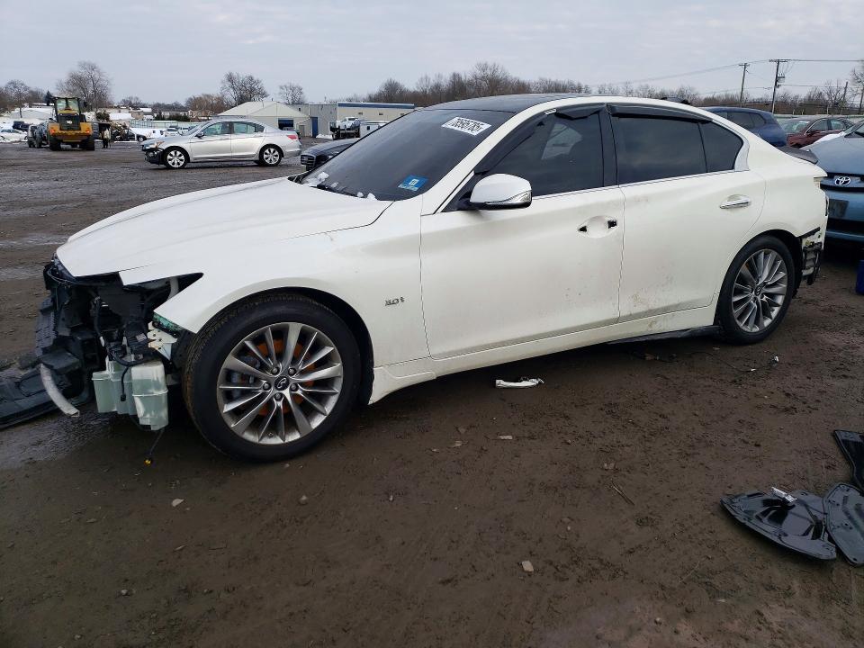 78595785 :رقم المزاد ، JN1EV7AR7KM552445 vin ، 2019 Infiniti Q50 مزاد بيع