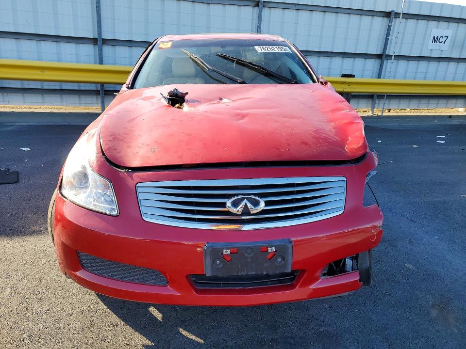 2007 Infinity G35 მანქანა იყიდება აუქციონზე, vin: JNKBV61E77M717360, აუქციონის ნომერი: 76252195