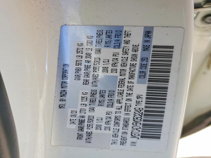 Aukcja sprzedaży 2021 Mazda Cx-9, vin: JM3TCADY5M0502249, numer aukcji: 78222535