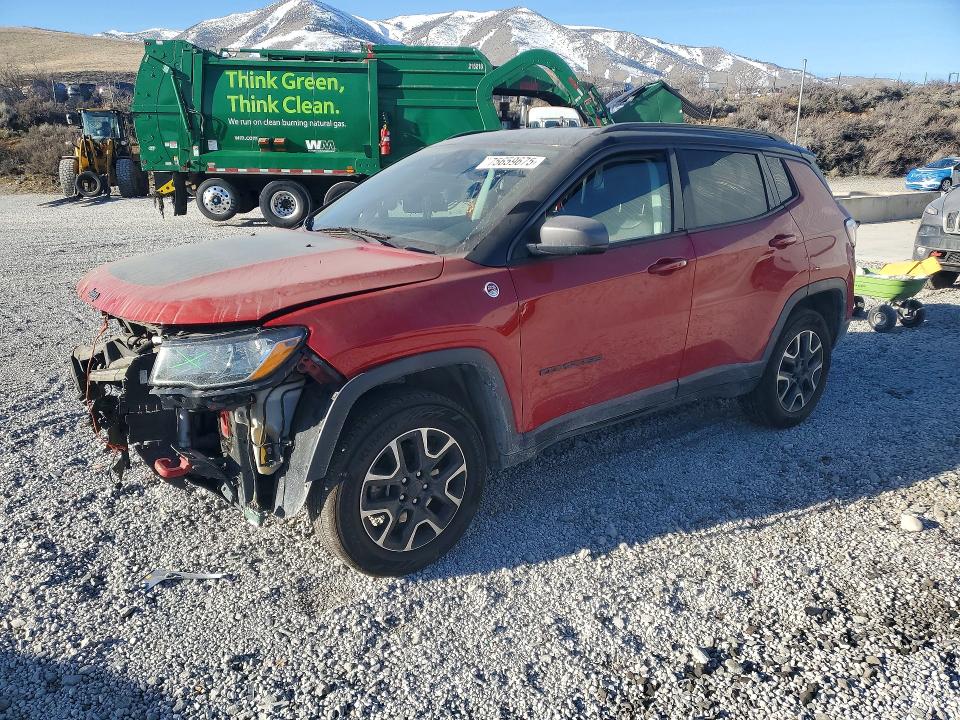 Aukcja sprzedaży 2021 Jeep Compass, vin: 3C4NJDDB5MT574155, numer aukcji: 75659675