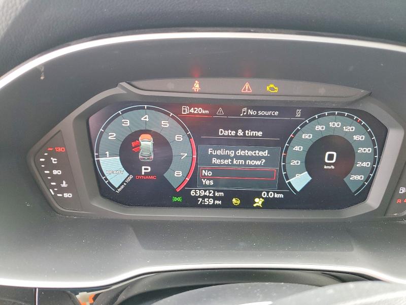 Продаж на аукціоні авто 2022 Audi Q3, vin: WA1AUCF38N1071793, номер лоту: 78360705