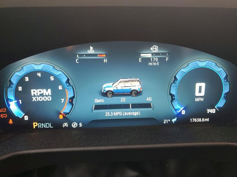 75656085 :رقم المزاد ، 3FMCR9BNXSRE06172 vin ، 2025 Ford Bronco Sport مزاد بيع