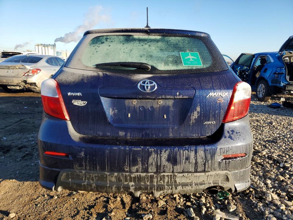 76927515 :رقم المزاد ، 2T1LE40E19C010315 vin ، 2009 Toyota Corolla Matrix مزاد بيع
