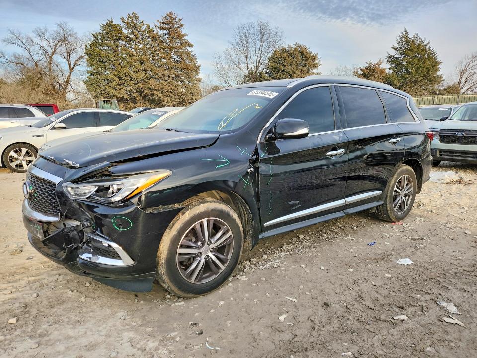 Auction sale of the 2019 Infiniti Qx60, vin: 5N1DL0MN4KC523193, lot number: 75204555