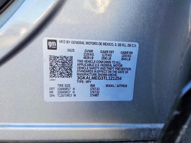 Продаж на аукціоні авто 2026 Gmc Terrain, vin: 3GKALMEG3TL121254, номер лоту: 76237065