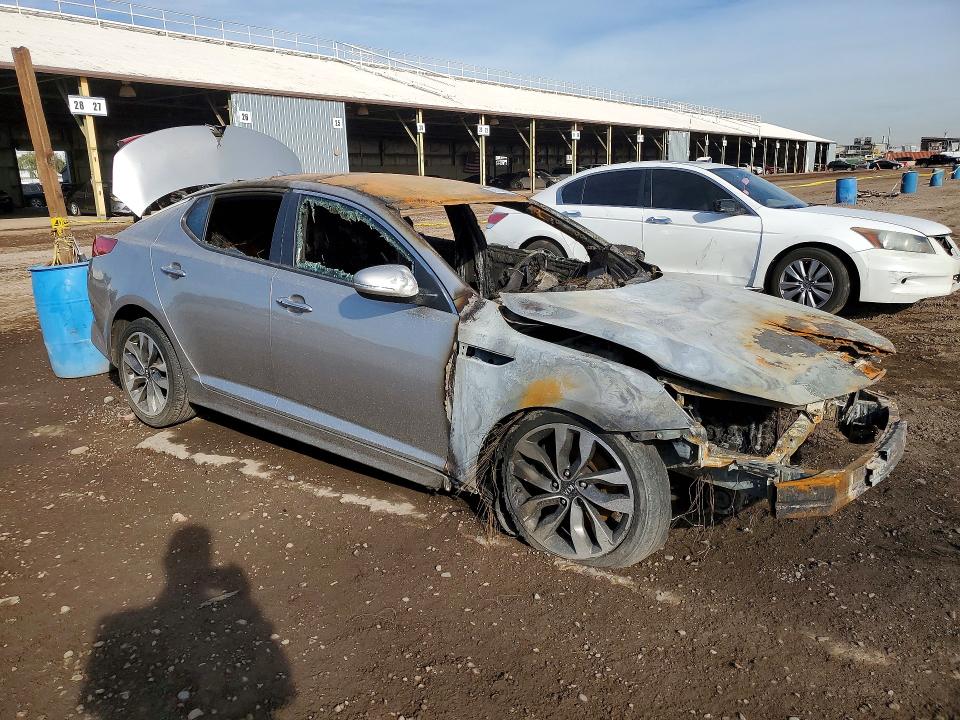 2015 Kia Optima მანქანა იყიდება აუქციონზე, vin: 5XXGR4A79FG468193, აუქციონის ნომერი: 79163805