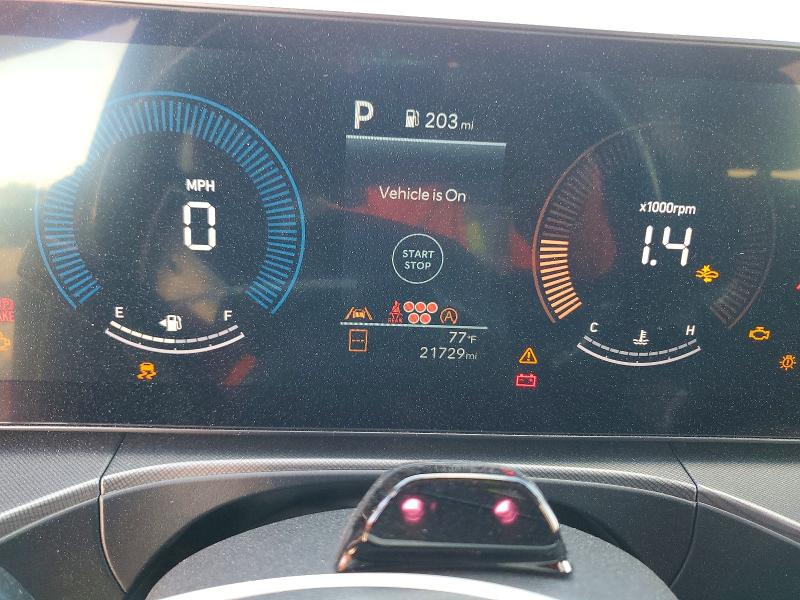2025 Hyundai Santa Fe მანქანა იყიდება აუქციონზე, vin: 5NMP24GL3SH090196, აუქციონის ნომერი: 77516055