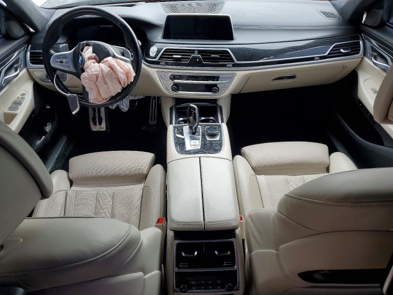 2022 Bmw 750 მანქანა იყიდება აუქციონზე, vin: WBA7U2C04NCJ42848, აუქციონის ნომერი: 74813625