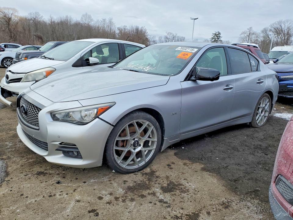 2017 Infiniti Q50 Premiu მანქანა იყიდება აუქციონზე, vin: JN1EV7AR9HM836491, აუქციონის ნომერი: 76532115