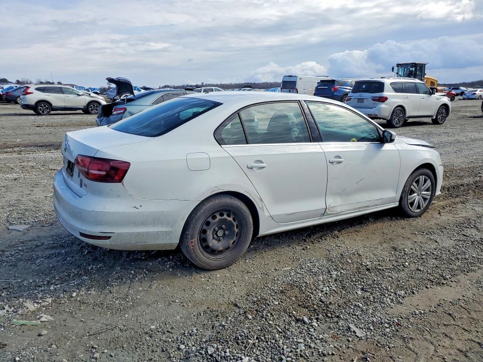 2017 Volkswagen Jetta მანქანა იყიდება აუქციონზე, vin: 3VW2B7AJ9HM225641, აუქციონის ნომერი: 76838405