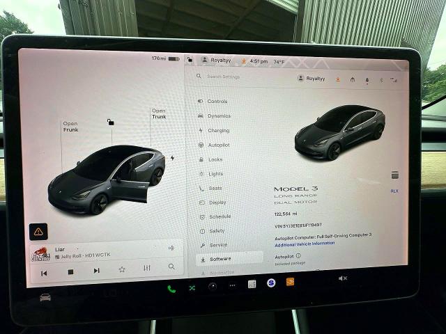 2018 Tesla Model 3 მანქანა იყიდება აუქციონზე, vin: 5YJ3E1EB1JF119497, აუქციონის ნომერი: 75957515