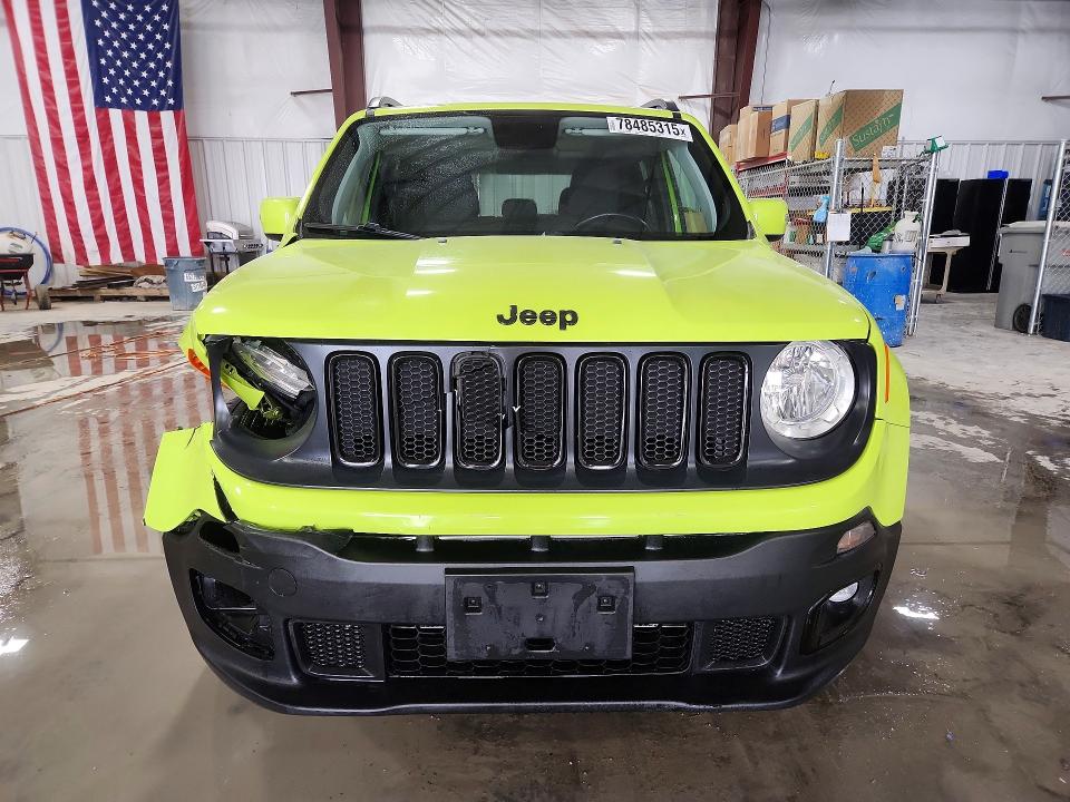 2018 Jeep Renegade მანქანა იყიდება აუქციონზე, vin: ZACCJABB5JPJ06824, აუქციონის ნომერი: 78485315