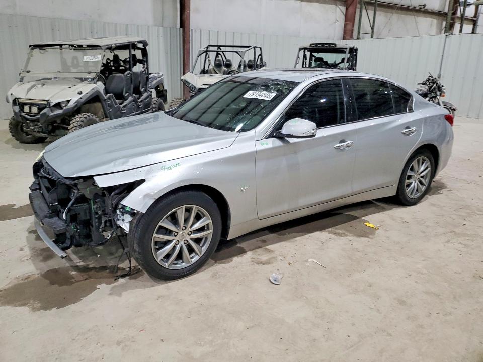 79184845 :رقم المزاد ، JN1BV7ARXFM414259 vin ، 2015 Infiniti Q50 مزاد بيع
