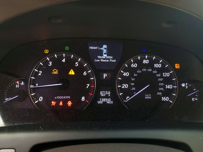 2011 Lexus Ls მანქანა იყიდება აუქციონზე, vin: JTHCL5EF8B5010066, აუქციონის ნომერი: 78182425