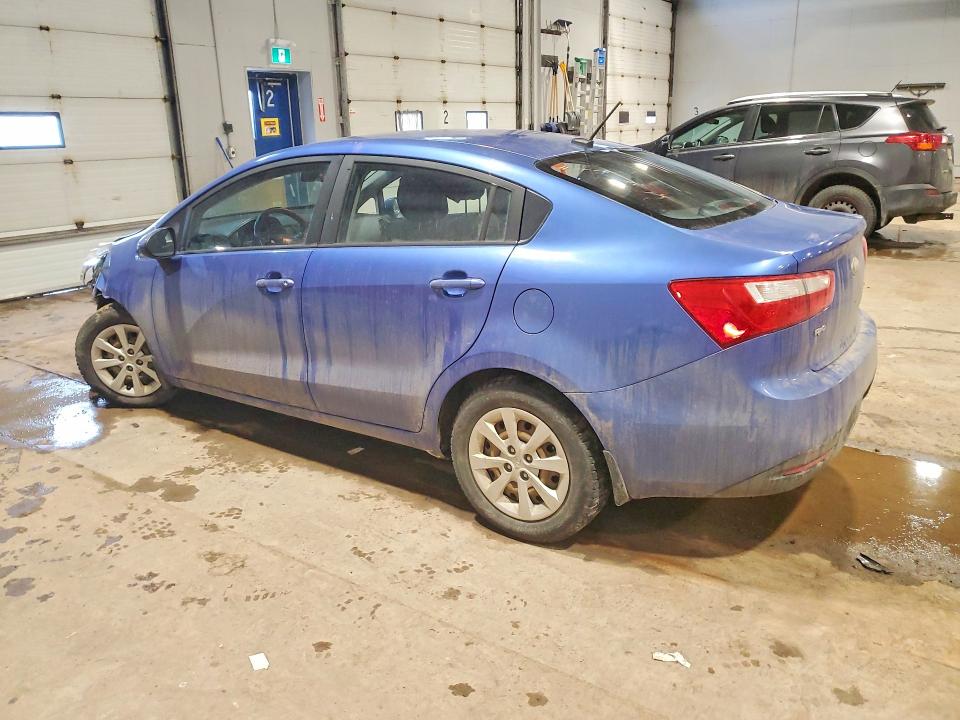 2013 Kia Rio Lx Automatic მანქანა იყიდება აუქციონზე, vin: KNADM4A34D6262268, აუქციონის ნომერი: 76908015