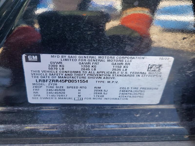 76777985 :رقم المزاد ، LRBFZRR45PD051554 vin ، 2023 Buick Envision مزاد بيع