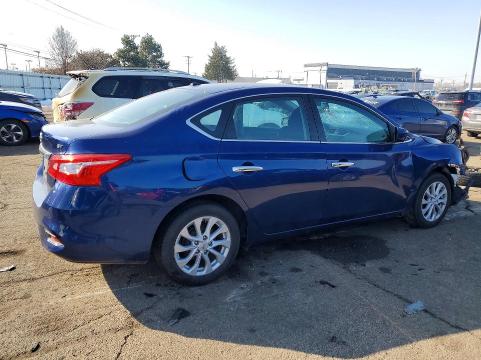 72662535 :رقم المزاد ، 3N1AB7AP9KY381801 vin ، 2019 Nissan Sentra مزاد بيع