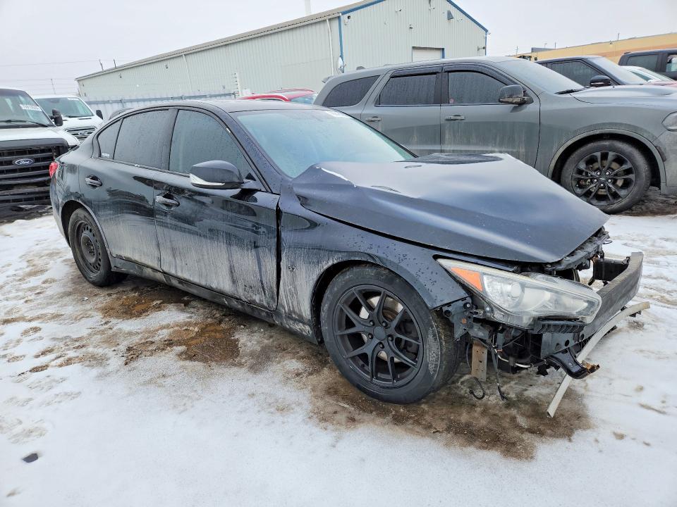 2014 Infiniti Q50 მანქანა იყიდება აუქციონზე, vin: JN1BV7AR5EM689892, აუქციონის ნომერი: 76848085