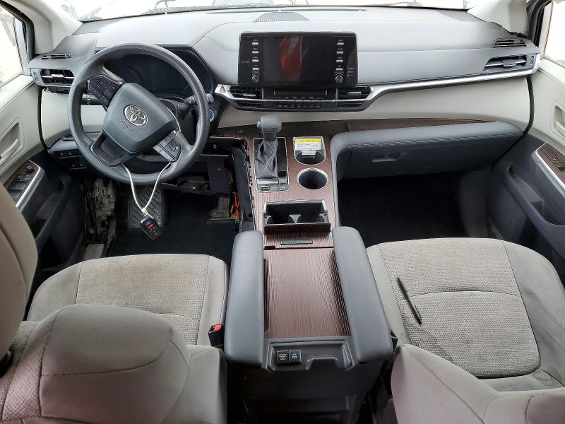 76714775 :رقم المزاد ، 5TDKRKEC9PS165808 vin ، 2023 Toyota Sienna مزاد بيع