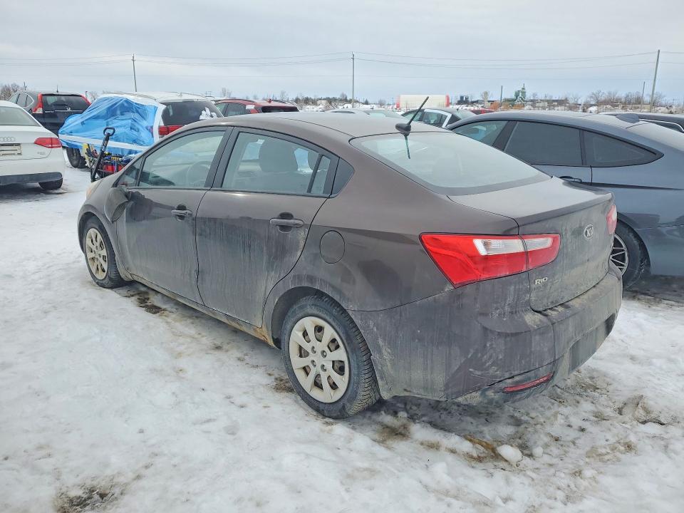 2013 Kia Rio მანქანა იყიდება აუქციონზე, vin: KNADM4A36D6216537, აუქციონის ნომერი: 75627385