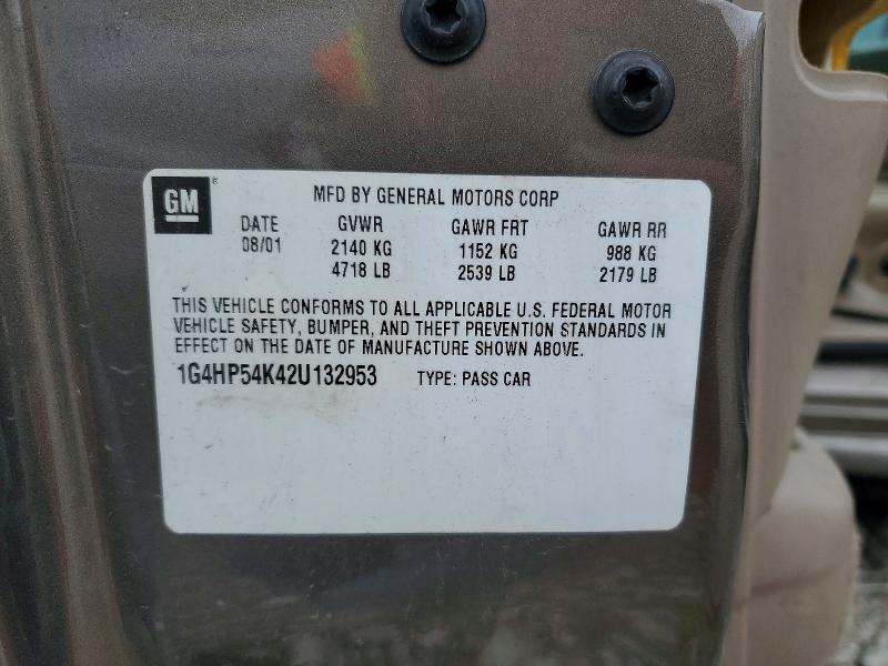 77348965 :رقم المزاد ، 1G4HP54K42U132953 vin ، 2002 Buick Lesabre مزاد بيع