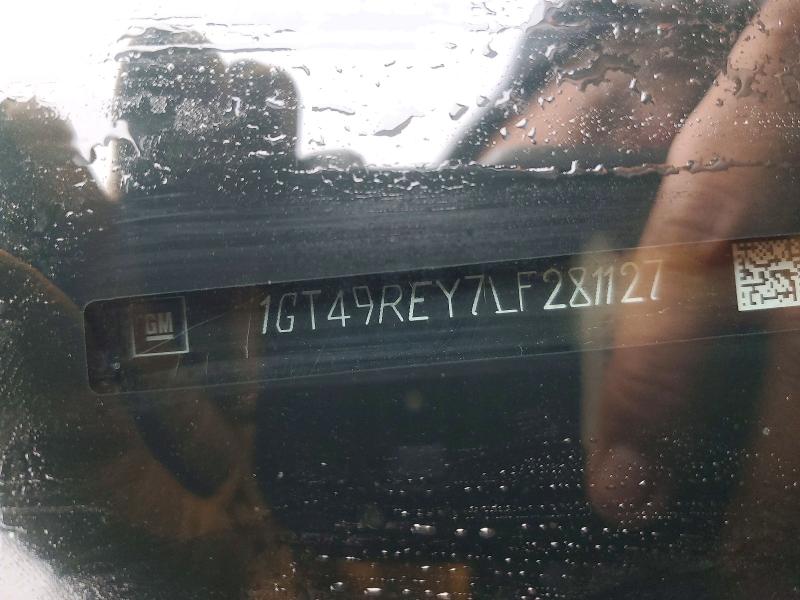 75815945 :رقم المزاد ، 1GT49REY7LF281127 vin ، 2020 Gmc Sierra مزاد بيع