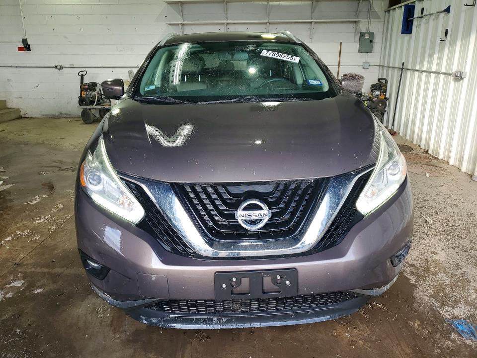 77898255 :رقم المزاد ، 5N1AZ2MH8HN173541 vin ، 2017 Nissan Murano مزاد بيع