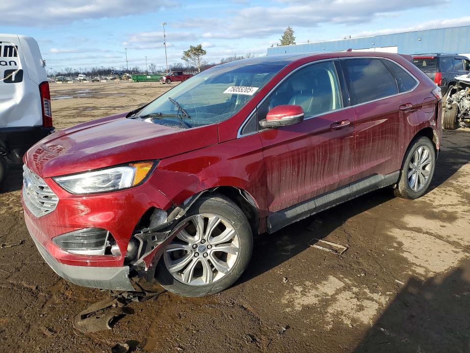 75055205 :رقم المزاد ، 2FMPK4K9XKBB35656 vin ، 2019 Ford Edge مزاد بيع