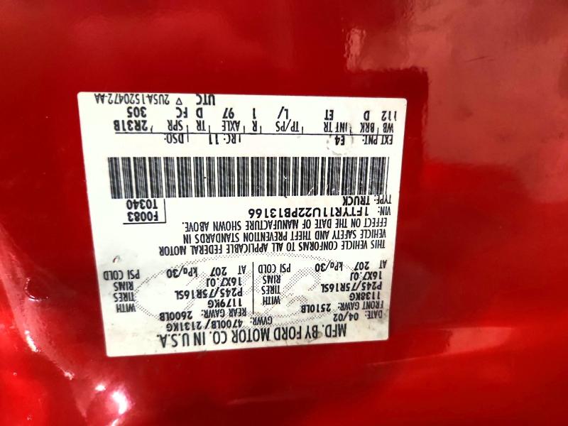 Auction sale of the 2002 Ford Ranger, vin: 1FTYR11U22PB13166, lot number: 79242445