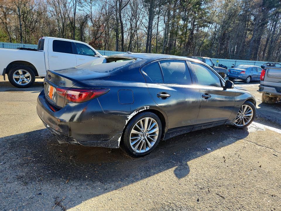 2018 Infiniti Q50 მანქანა იყიდება აუქციონზე, vin: JN1EV7AP6JM351813, აუქციონის ნომერი: 74271765