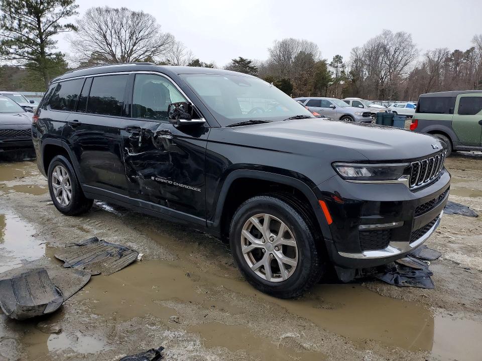 2021 Jeep Grand Cherokee მანქანა იყიდება აუქციონზე, vin: 1C4RJKBG4M8143597, აუქციონის ნომერი: 74337075