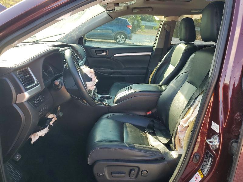 76610835 :رقم المزاد ، 5TDKZRFH1KS338703 vin ، 2019 Toyota Highlander مزاد بيع