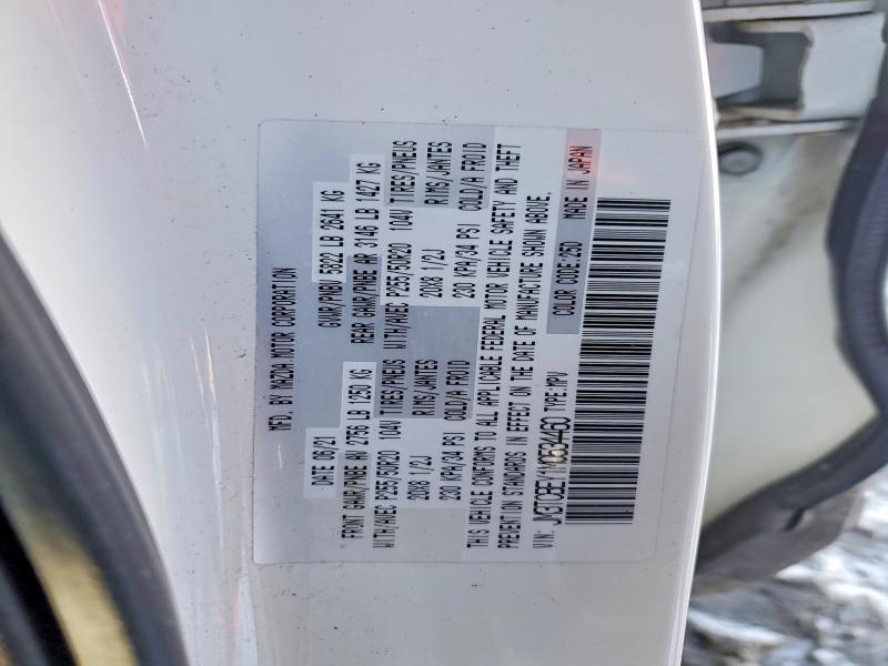 76902235 :رقم المزاد ، JM3TCBEY1M0534460 vin ، 2021 Mazda Cx-9 مزاد بيع