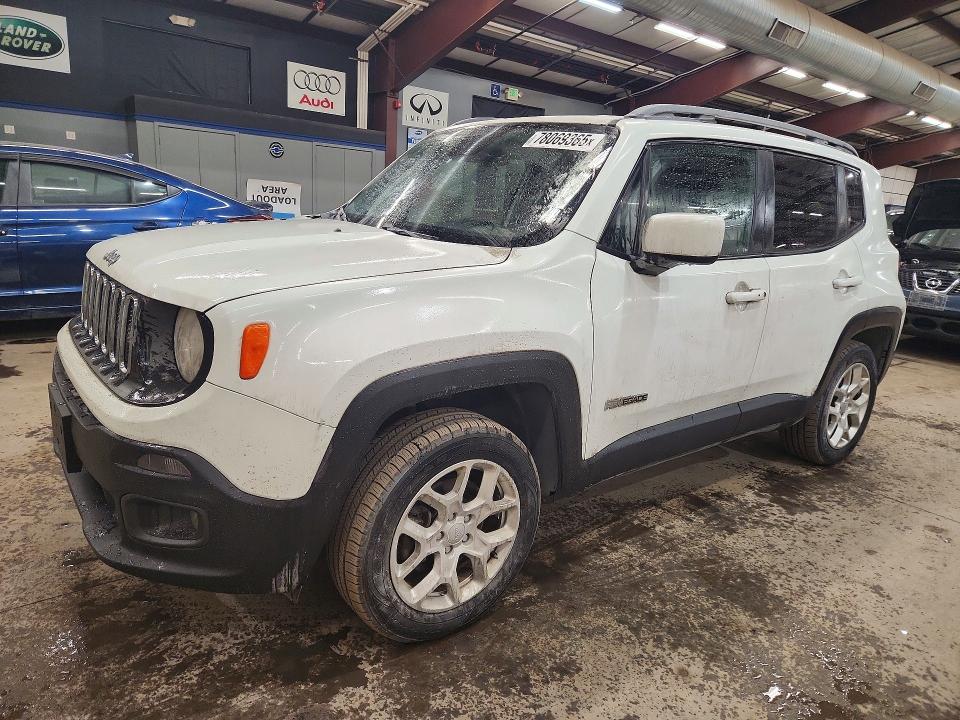 Продажа на аукционе авто 2018 Jeep Renegade L, vin: ZACCJBBB5JPG96113, номер лота: 78069365