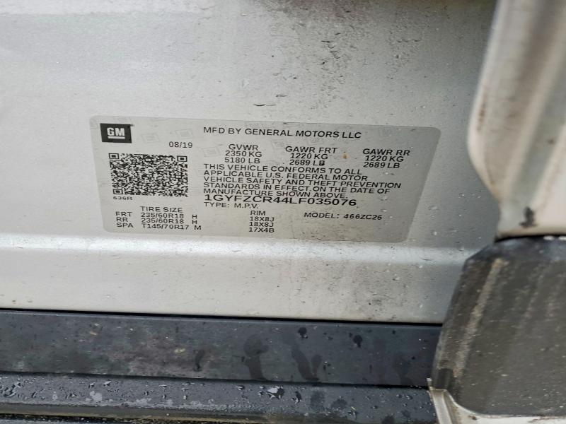 Продажа на аукционе авто 2020 Cadillac Xt4, vin: 1GYFZCR44LF035076, номер лота: 75985265