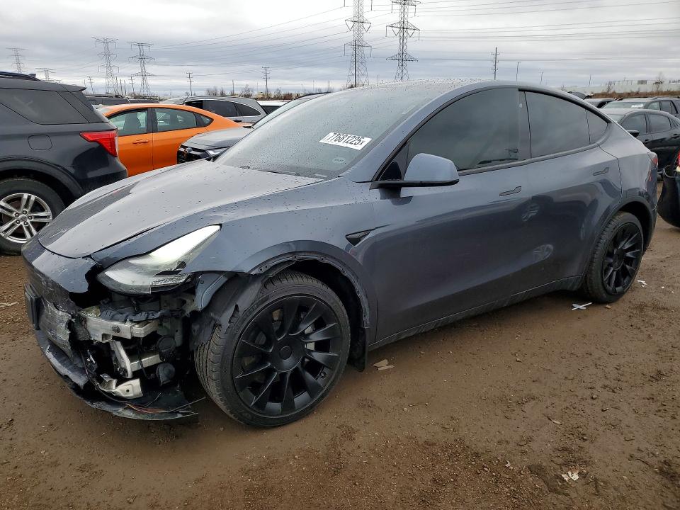 77681225 :رقم المزاد ، 5YJYGDEE2LF034795 vin ، 2020 Tesla Model Y مزاد بيع