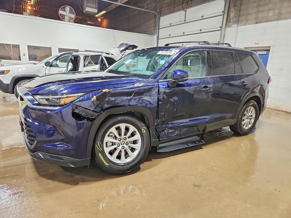 76494615 :رقم المزاد ، 5TDAAAB55RS069986 vin ، 2024 Toyota Grand Highlander مزاد بيع