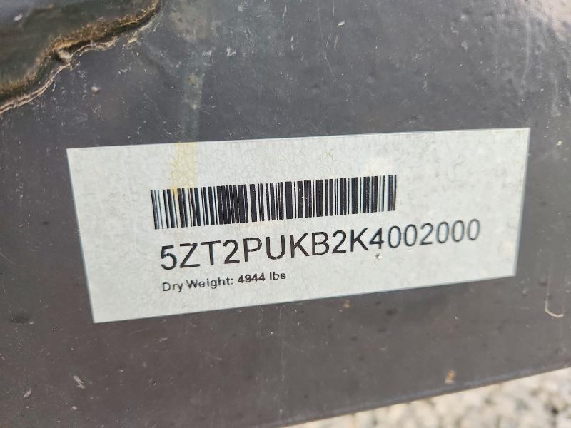 77951365 :رقم المزاد ، 5ZT2PUKB2K4002000 vin ، 2019 Fore Puma مزاد بيع