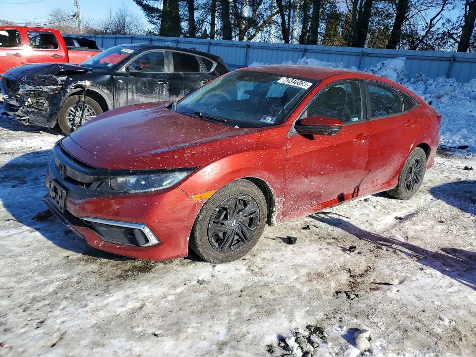 Auction sale of the 2019 Honda Civic, vin: 19XFC2F63KE213527, lot number: 76346085
