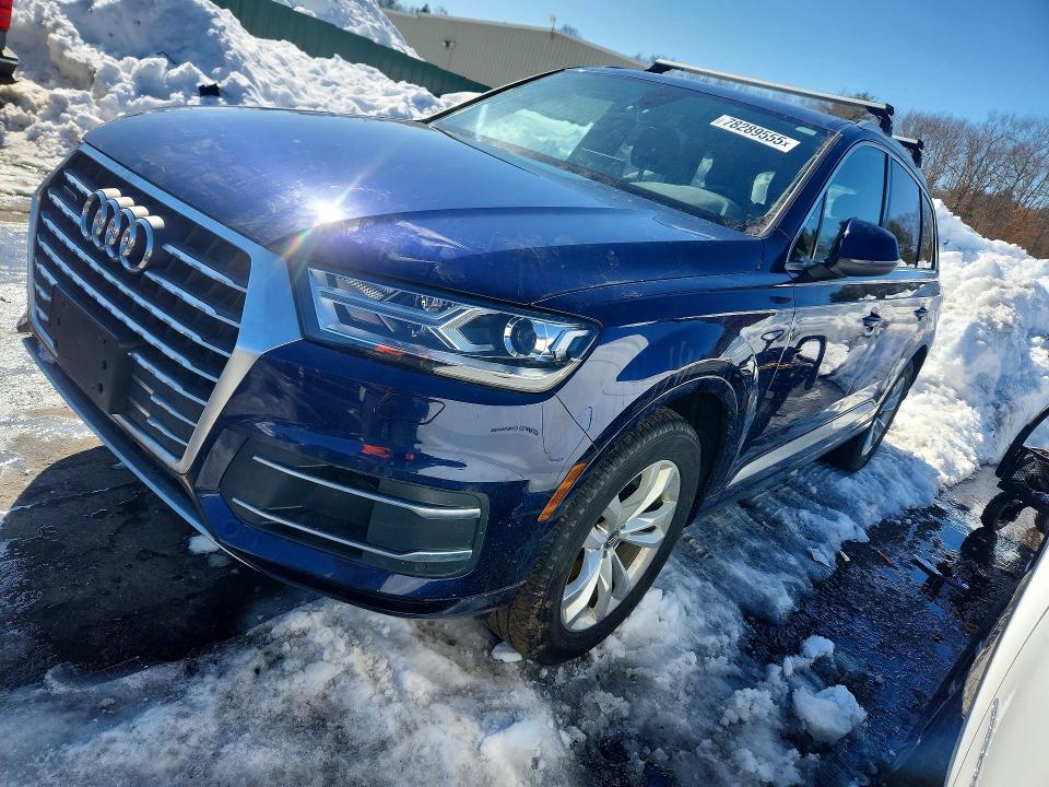 78289555 :رقم المزاد ، WA1AHAF71KD035367 vin ، 2019 Audi Q7 مزاد بيع