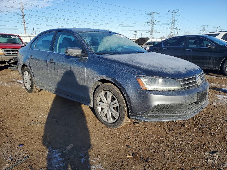 2017 Volkswagen Jetta მანქანა იყიდება აუქციონზე, vin: 3VW2B7AJ5HM413069, აუქციონის ნომერი: 75362925