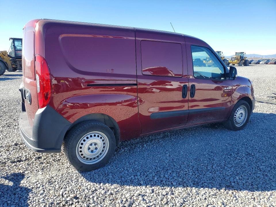 2018 Ram Promaster City მანქანა იყიდება აუქციონზე, vin: ZFBERFAB8J6K09471, აუქციონის ნომერი: 78965645