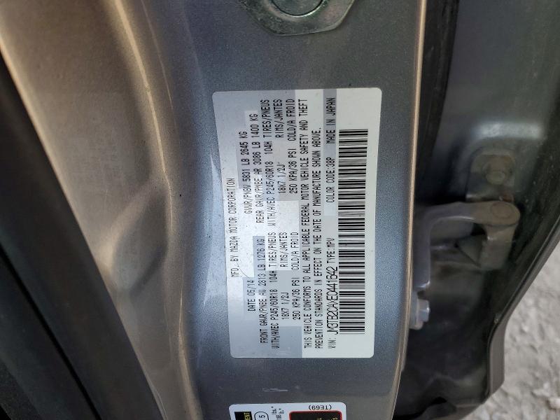 2014 Mazda Cx-9 მანქანა იყიდება აუქციონზე, vin: JM3TB2CAXE0441642, აუქციონის ნომერი: 76362825