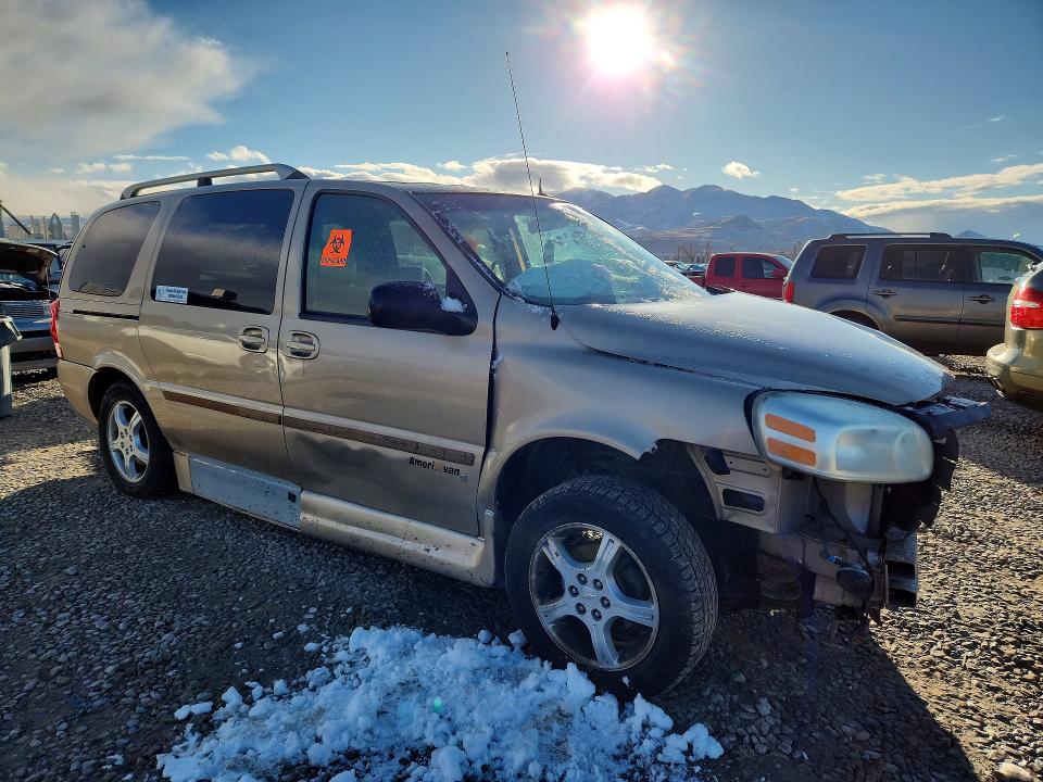 2006 Chevrolet Uplander მანქანა იყიდება აუქციონზე, vin: 1GBDV13L96D230396, აუქციონის ნომერი: 77951555