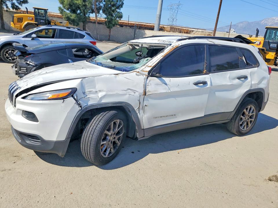 2017 Jeep Cherokee მანქანა იყიდება აუქციონზე, vin: 1C4PJLABXHW574501, აუქციონის ნომერი: 78127965