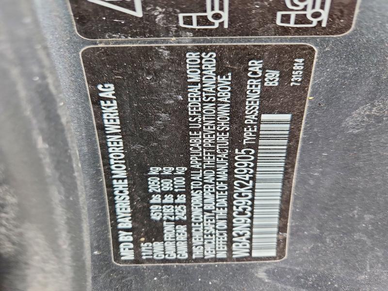 Aukcja sprzedaży 2016 Bmw 428, vin: WBA3N9C59GK249905, numer aukcji: 78700535
