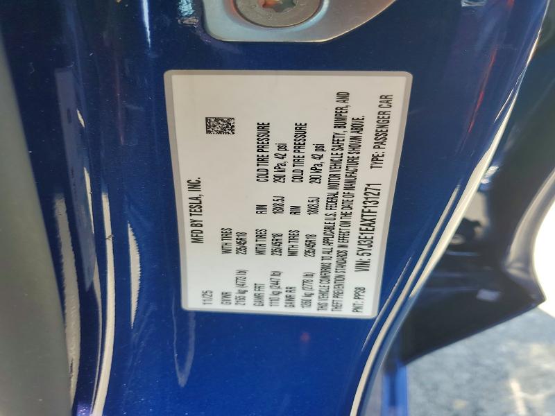 Продажа на аукционе авто 2026 Tesla Model 3, vin: 5YJ3E1EAXTF131271, номер лота: 78327265