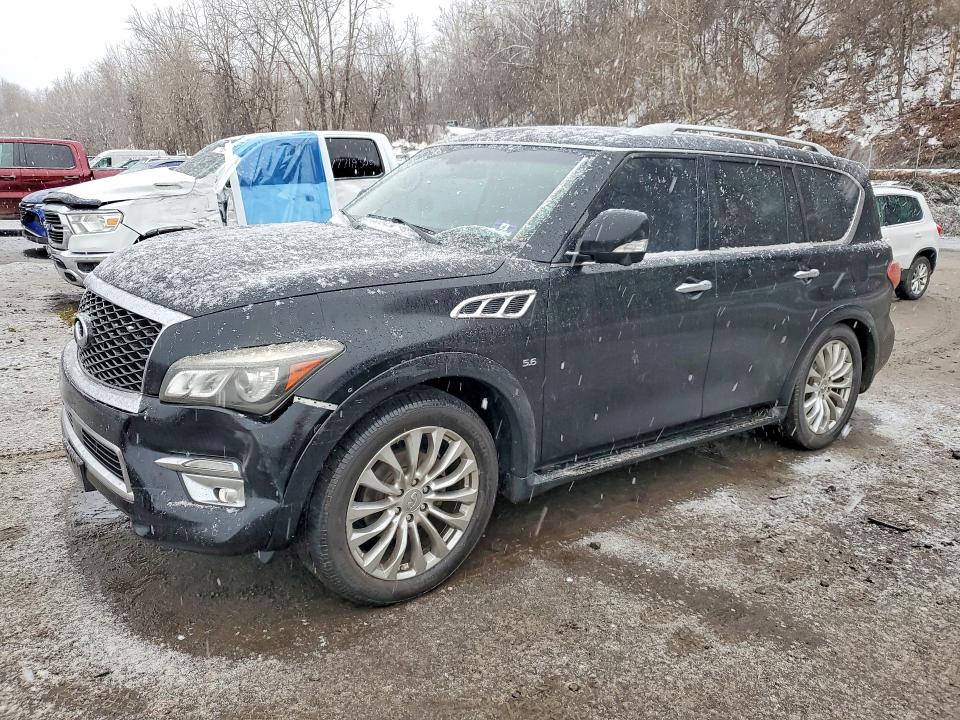 76955785 :رقم المزاد ، JN8AZ2NE9F9083432 vin ، 2015 Infiniti Qx80 مزاد بيع
