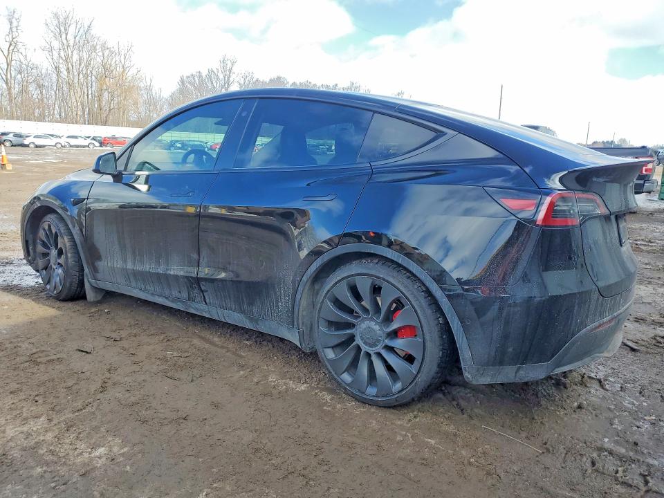 Продажа на аукционе авто 2021 Tesla Model Y, vin: 5YJYGDEF4MF202222, номер лота: 76660435