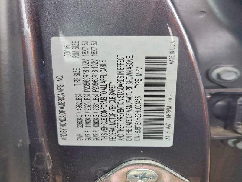 Продажа на аукционе авто 2017 Acura Rdx, vin: 5J8TB4H32HL001465, номер лота: 75587675